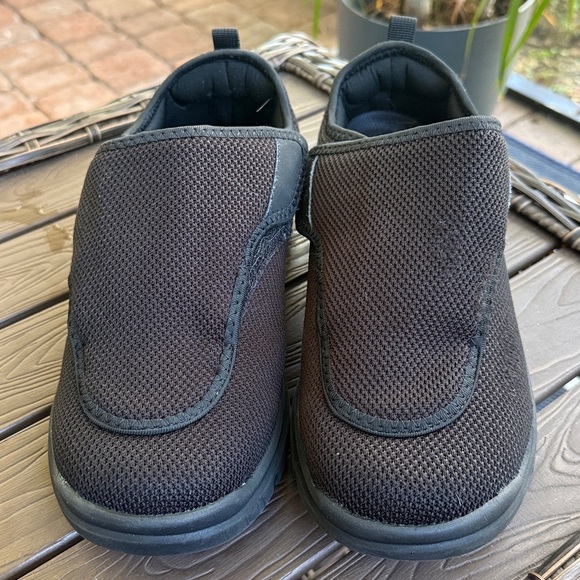 Fitville Men's EasyTop Wings V2 Black Sneakers NWOT size 9.5W - Picture 10 of 15